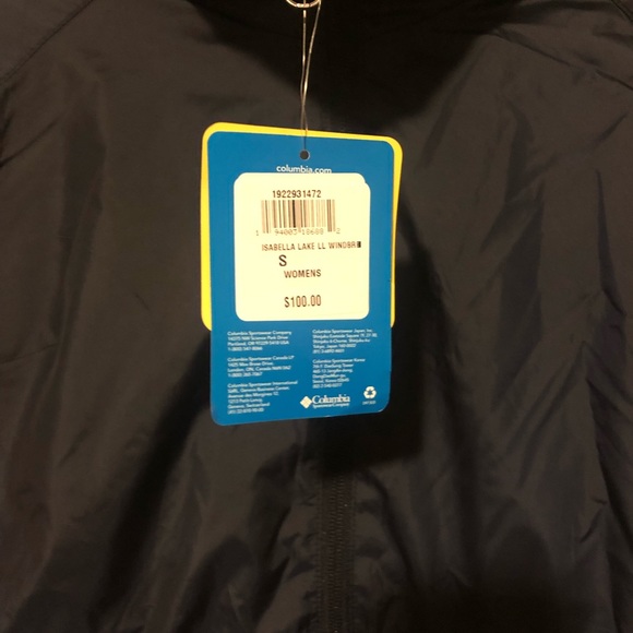 NWT Isabella lake Columbia ll windbreaker - Picture 13 of 14